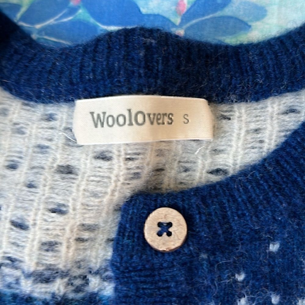 WoolOvers Cardigan Sheep Print - S “SEE MEASUREMENTS” - Picture 11 of 14